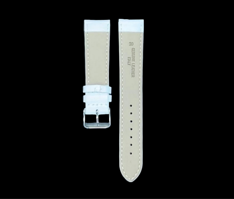 Load image into Gallery viewer, Premium Quality Watch Bands Stitched Padded Plain Genuine Leather 8-28MM

