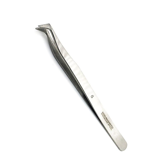 No 6 Tweezer Stainless Steel Antimagnetic