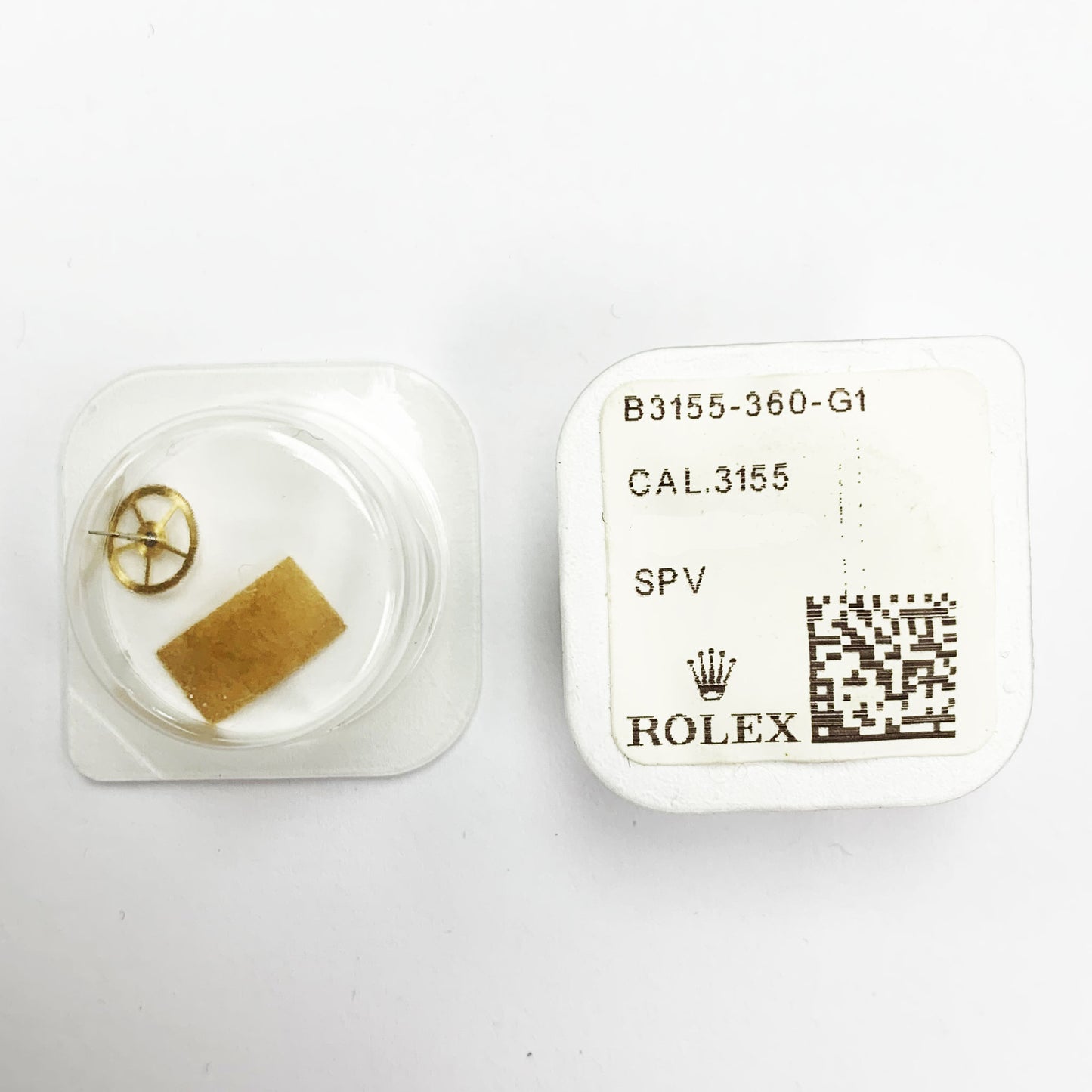 Original Rolex Watch Movement Part 3155 360 G1 Second 2nd Wheel Genuine in Original Pack