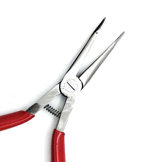 Plier 5" Bent Chain Nose With Spring