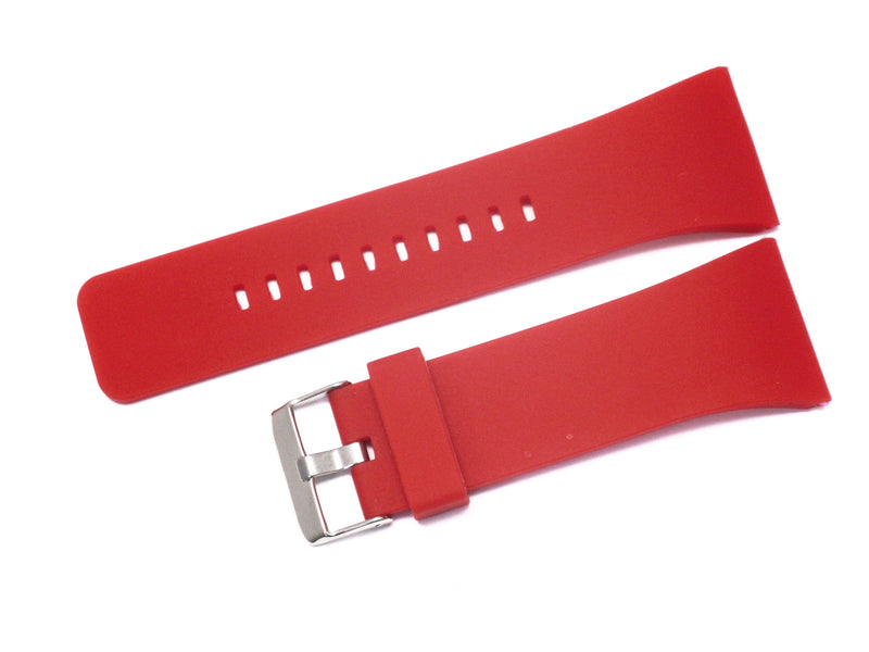 Load image into Gallery viewer, Best Quality,Silicon Watch Band 31mm Red for Big Size Sport Watch - Universal Jewelers &amp; Watch Tools Inc. 
