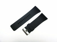 Best Quality ,Silicon Watch Bands Black Fit 24MM Curved Ends Watches - Universal Jewelers & Watch Tools Inc. 