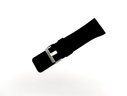 Best Quality ,Silicon Watch Bands Black Fit 24MM Curved Ends Watches - Universal Jewelers & Watch Tools Inc.