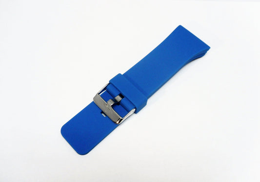 BEST QUALITY,SILICONE WATCH BAND BLUE COLOR 26MM - Universal Jewelers & Watch Tools Inc.