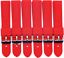 LOT OF 6PCS. SILICONE WATCH BANDS RED COLOR 18MM, 20MM & 26MM - Universal Jewelers & Watch Tools Inc. 