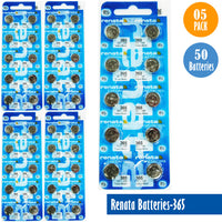 Renata-Batteries-365-1-pack-10-batteries, Replaces-SR1116W, Watch-Batteries, Swiss Made - Universal Jewelers & Watch Tools Inc. 