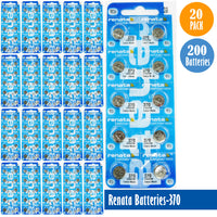 Renata-Batteries-370-1-pack-10-batteries, Replaces-SR920W, Watch-Batteries, Swiss Made - Universal Jewelers & Watch Tools Inc. 