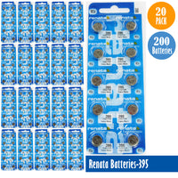 Renata-Batteries-395-1-pack-10-batteries, Replaces-SR927SW, Watch-Batteries, Swiss Made - Universal Jewelers & Watch Tools Inc. 