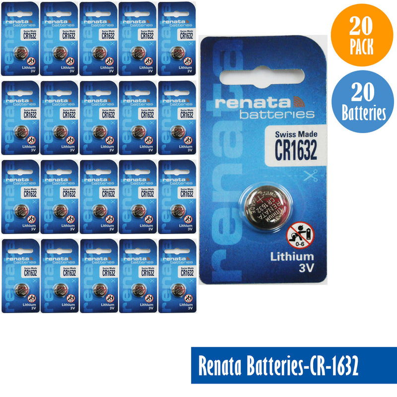 Load image into Gallery viewer, Renata-Batteries-CR-1632-1-pack-1-battery, Lithium-3V, Watch-Batteries, Swiss Made - Universal Jewelers &amp; Watch Tools Inc. 
