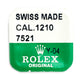 Rolex Caliber 1210 Part 7521 Escape Wheel New Original Pack Pre Owned - Universal Jewelers & Watch Tools Inc.