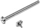 Screw Lugs (Pins) Chromed ,Sizes 20mm,22mm,24mm,26mm Tube Thickness 2mm, Screw Head Diz 5mm - Universal Jewelers & Watch Tools Inc. 