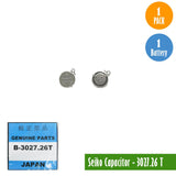 Seiko Capacitor-3027, 26-T-1 Pack 1 Capacitor, Available for bulk order - Universal Jewelers & Watch Tools Inc. 