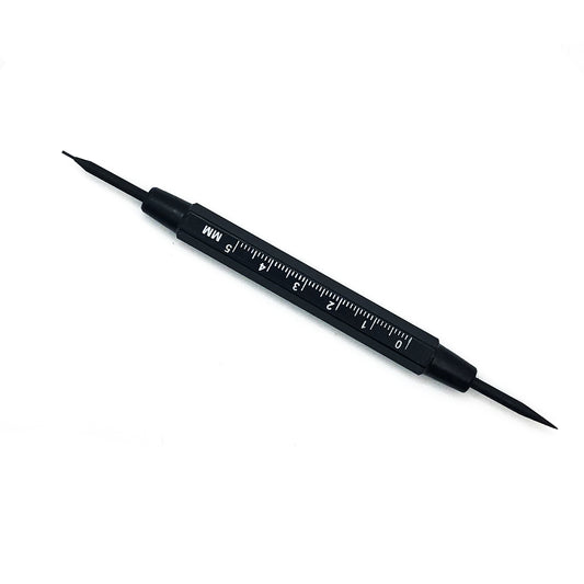 Watch Spring Bar Remover Black With MM Scale