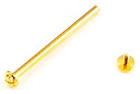 Screw Lugs Gucci Type (T-Bars) Silver-Tone and Gold-Tone Sizes 8mm-24mm - Universal Jewelers & Watch Tools Inc. 