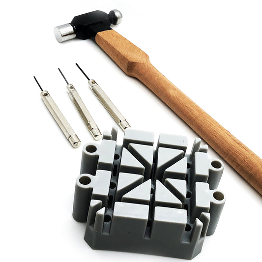 Watch Bracelet Pin Removing Kit With Hammer