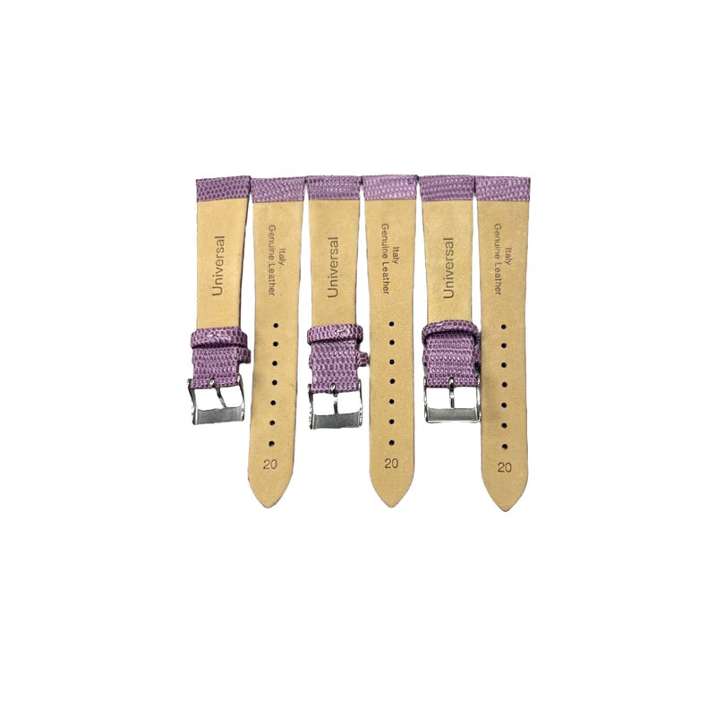 Load image into Gallery viewer, Watch Bands 12- 24 mm Genuine Leather Lizard Grain Best Quality
