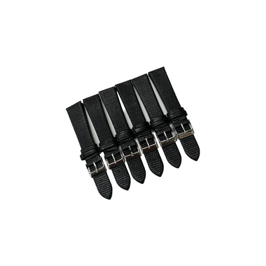 Watch Bands 12 - 24mm Genuine Leather Lizard Grain Best Quality - Universal Jewelers & Watch Tools Inc.