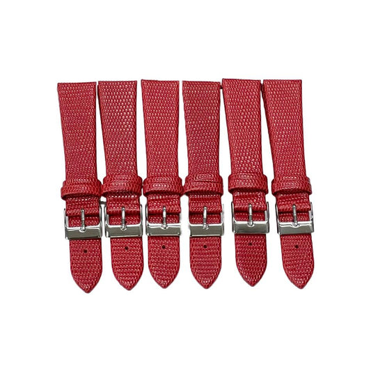 Watch Bands 12 - 24mm Genuine Leather Lizard Grain Best Quality - Universal Jewelers & Watch Tools Inc.