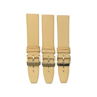 High Quality Watch Bands Flat Genuine Leather Plain 18-24mm