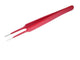 JEWELRY TOOL TWEEZERS STAINLESS STEEL RUBBER COATING STRAIGHT FINE TIP - Universal Jewelers & Watch Tools Inc. 