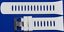LOT OF 6pcs Watch Bands White Silicon Rubber 30mm  Watches at Lugs - Universal Jewelers & Watch Tools Inc. 