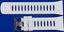 Load image into Gallery viewer, LOT OF 6pcs Watch Bands White Silicon Rubber 30mm  Watches at Lugs - Universal Jewelers &amp; Watch Tools Inc. 
