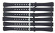 LOT OF 6PCS. PVC WATCH BANDS BLACK 14MM FIT CASIO WATCHES - Universal Jewelers & Watch Tools Inc.