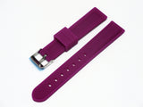 BEST QUALITY,SILICONE WATCH BAND PURPLE COLOR 18MM,20MM & 26MM - Universal Jewelers & Watch Tools Inc. 