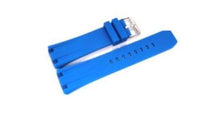 Special fitting 24mm Blue Silicon Rubber Watch Band - Universal Jewelers & Watch Tools Inc. 