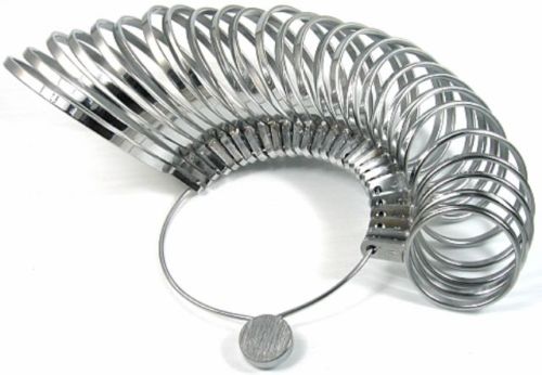 New Ring Sizer Gauge set Comfort Fit Sizes 1-15 A+ (29 Rings  ) - Universal Jewelers & Watch Tools Inc. 