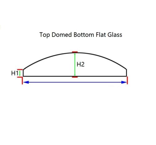 Load image into Gallery viewer, Watch Crystal Single Domed Round Mineral Glass Crystal 1.0mm Thick (16.0mm-31.5mm)
