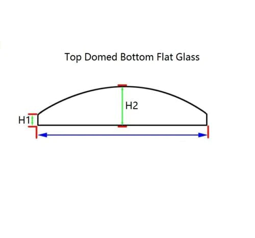 Load image into Gallery viewer, Watch Crystal Single Domed Round Mineral Glass Crystal 1.5mm Thick (20.0mm-25.9mm)
