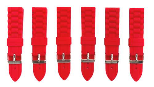 Premium Quality Soft Silicone Rubber Textured Sport Watch Band 22mm - 24mm - Universal Jewelers & Watch Tools Inc.