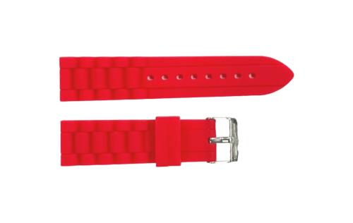 Premium Quality Soft Silicone Rubber Textured Sport Watch Band 22mm - 24mm - Universal Jewelers & Watch Tools Inc.