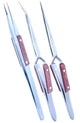 Tweezer 3pcs Set Stainless steel with Fiber Grip jewelry tool - Universal Jewelers & Watch Tools Inc.