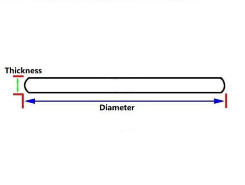 Load image into Gallery viewer, Watch Crystal Flat Round Mineral Glass Crystal 1mm Thick (32.0mm-41.9mm)
