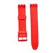 Swatch Replacement Plastic PVC Watch Band Flat without Pins 17mm - Universal Jewelers & Watch Tools Inc.