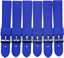 LOT OF 6PCS. SILICONE WATCH BANDS N. BLUE COLOR 18MM, 20MM & 26MM - Universal Jewelers & Watch Tools Inc. 