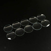 Watch Crystal Double Domed Round Mineral Glass Crystal 2.0mm Thick (25.5mm-50.0mm)