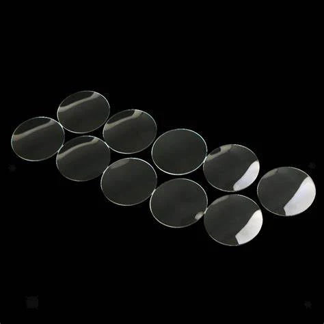 Watch Crystal Double Domed Round Mineral Glass Crystal 1.0mm Thick (22.4mm-30.7mm)