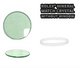 MINERAL GREEN WATCH CRYSTAL FOR ROLEX ®(25 - 318 GB) MILGAUSS 116400 116400V 116400GV - Universal Jewelers & Watch Tools Inc.